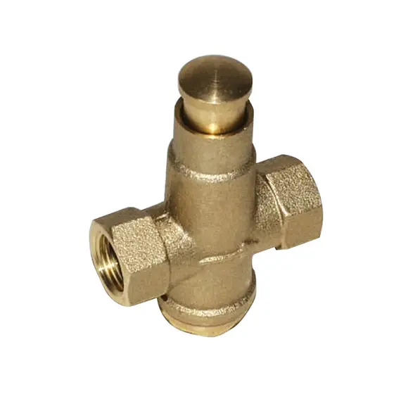 Brass Pushbutton Tap - 3/8"