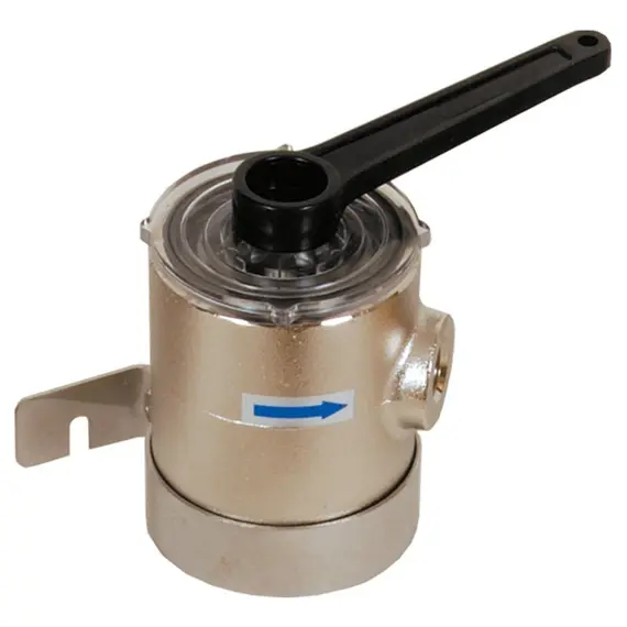 Brass Water Filter - 1/2", Diameter, mm: 75, Thread: 1/2", Height, mm: 100