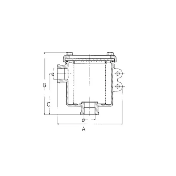 Ionio Water Filter - 1"1/2, Thread: 1"1/2, 2 image Ionio Water Filter - 1"1/2, Thread: 1"1/2, 2 image