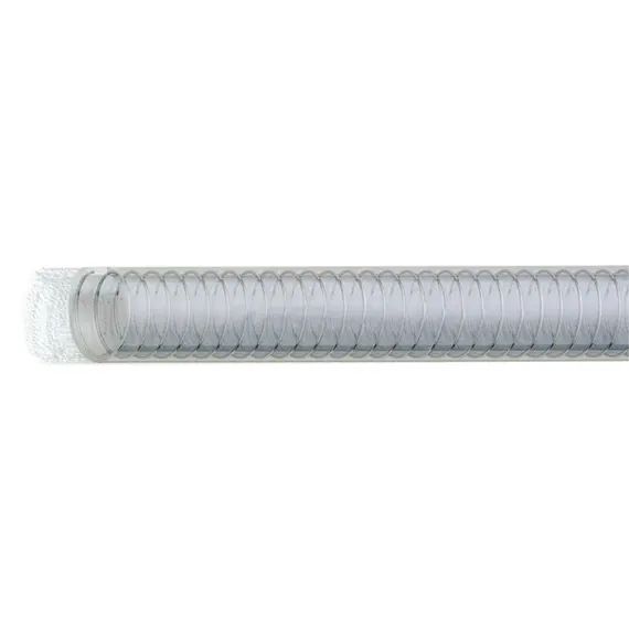 Hose with Steel Wire Spiral - 10m - 35mm, Inner diameter, mm: 35, Roll length, m: 10