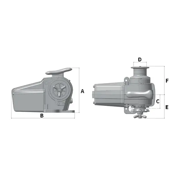 Windlass Tigres - 1500w - 12v - Chain 8mm, Voltage, V DC: 12, 2 image Windlass Tigres - 1500w - 12v - Chain 8mm, Voltage, V DC: 12, 2 image