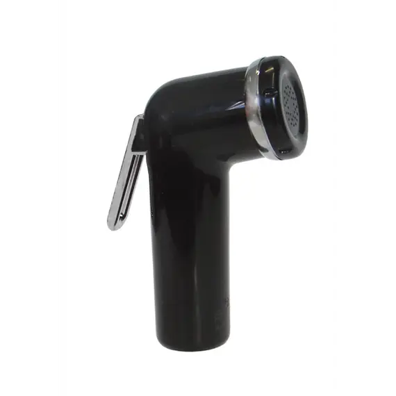 Douche de rechange noir en ABS, Couleur: Black