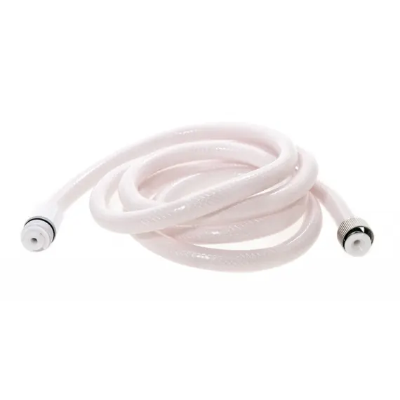 White Hose for Shower - 2m, Color: White, Length, cm: 200