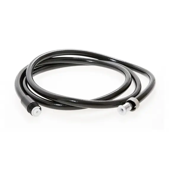 Black Hose for Shower - 4m, Color: Black, Length, cm: 400