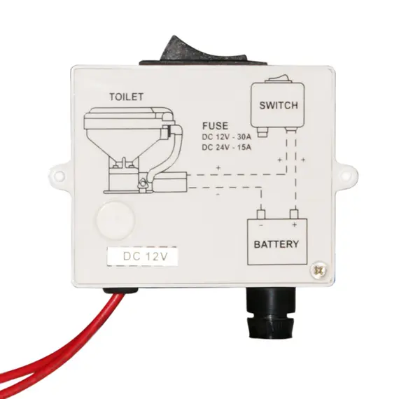 Panneau électrique pour WC