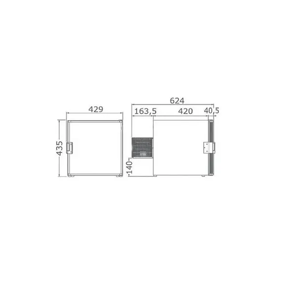 Réfrigérateur Congélateur 40 Cubic, 2 image Réfrigérateur Congélateur 40 Cubic, 2 image