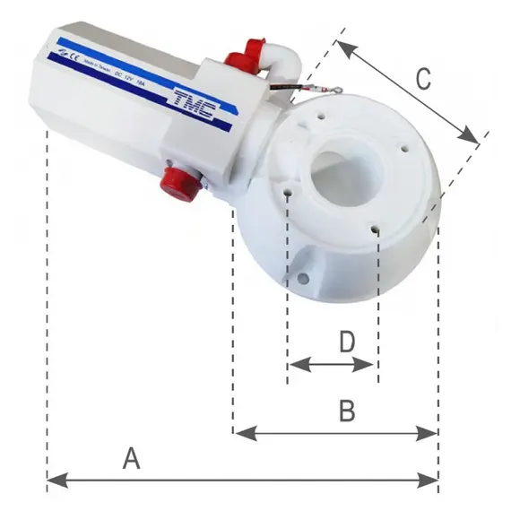 Kit de conversion de toilettes - 24V, Tension, V CC: 24, 2 image Kit de conversion de toilettes - 24V, Tension, V CC: 24, 2 image