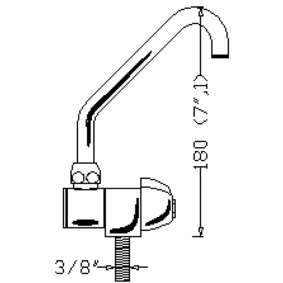 Robinetterie en laiton chromé, 2 image