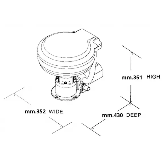 Jabsco WC Compact - 24V-15A, Tension, V CC: 24, 2 image Jabsco WC Compact - 24V-15A, Tension, V CC: 24, 2 image