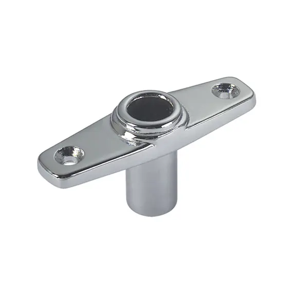 Chromed Brass Rowlock Socket -12mm - 82x25mm