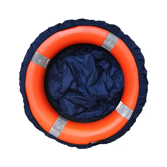 Housse de bouée de sauvetage avec sac - bleu marine, 2 image