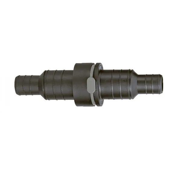Outlet with non-return valve diameter 25/38mm