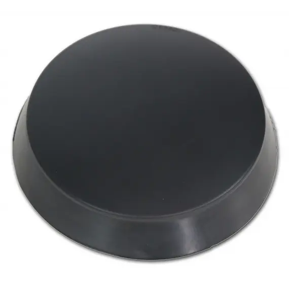 Terminal semi-cône en PVC gris