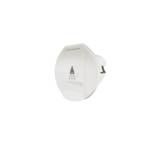 Conteneur rond blanc
