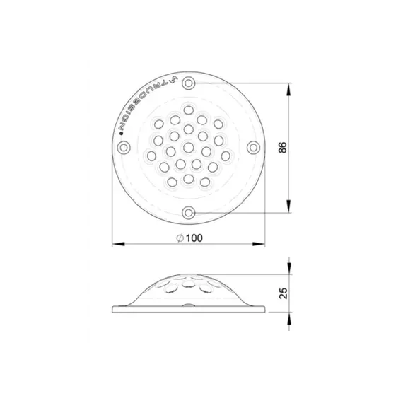 Scoop - 100mm, 2 image Scoop - 100mm, 2 image