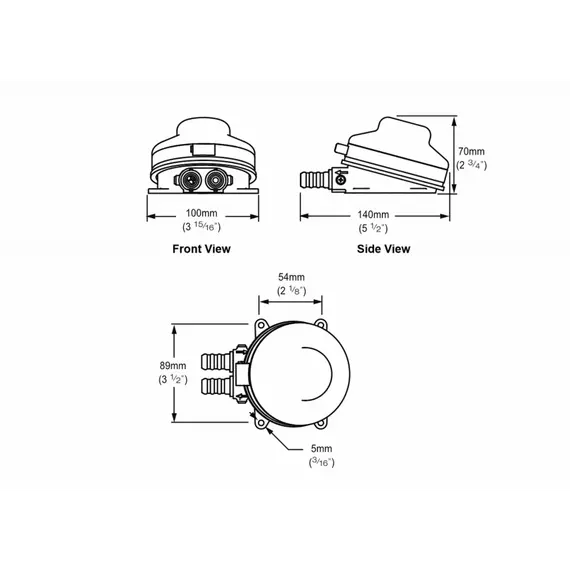 Mini Pompe à Pied - 8 L/min, 2 image