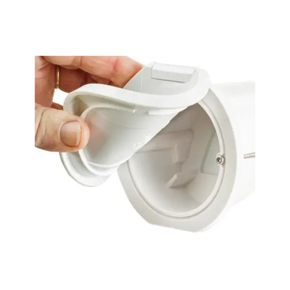Conteneur rond blanc, 2 image Conteneur rond blanc, 2 image