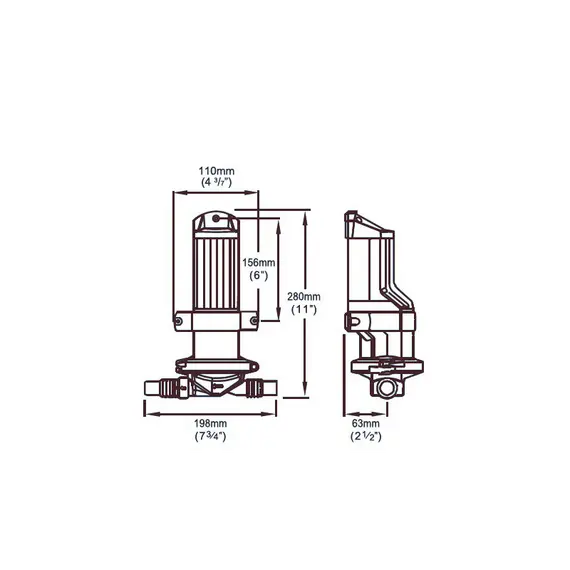 Pompe de cale électrique Gulper 320 - 12V, Tension, V CC: 12, 2 image