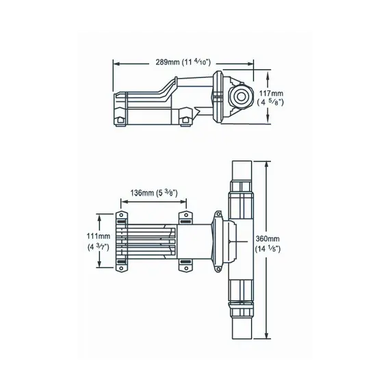 Pompe de toilette Gulper - 12V, Tension, V CC: 12, 2 image