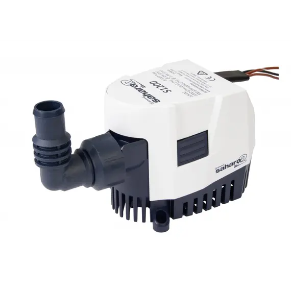 Pompe SAHARA S1200 - 12V - 4140L/h, Débit d'eau maximum, l/min: 69, Tension, V CC: 12