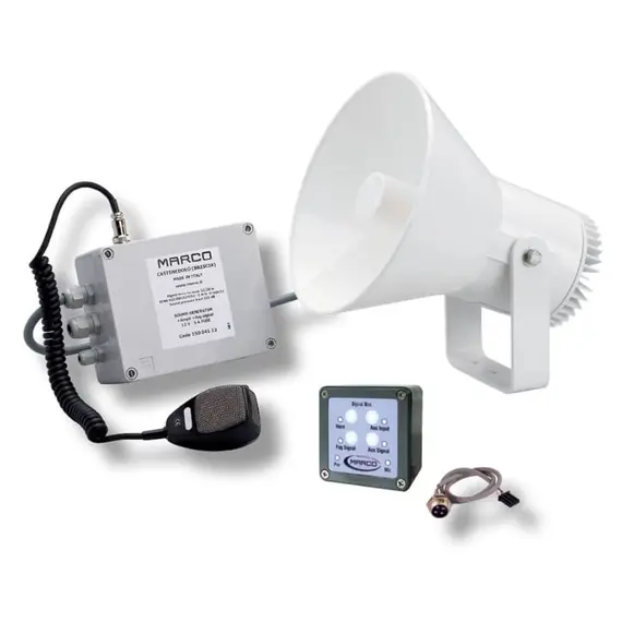 Approved Electronic Homologated Two-tone Whistle Set - 24V, Voltage, V DC: 24