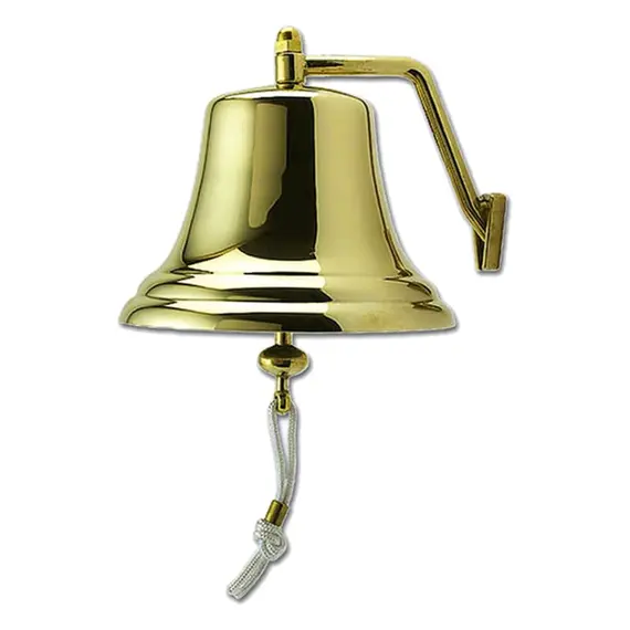 Approved Polished brass Ship's Bell - 100mm