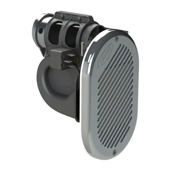 HURRICANE Electropneumatic Horn with Chromed Grill - 24V