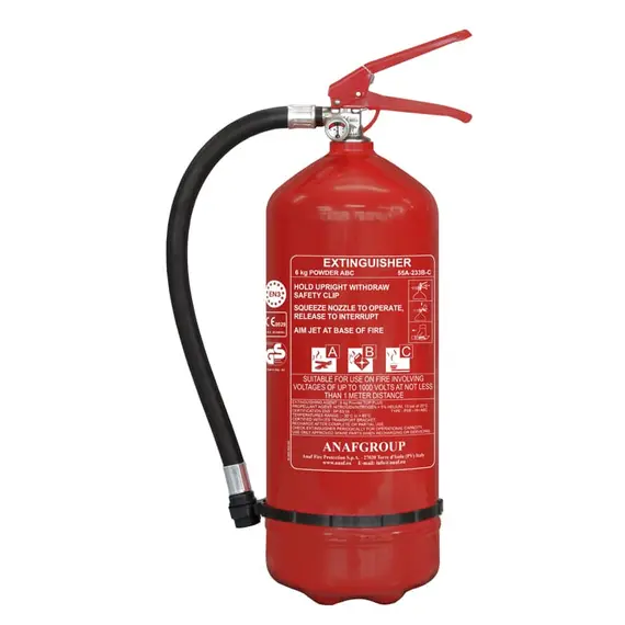 Portable Powder Naval Fire Extinguisher - 6kg, Capacity, kg: 6