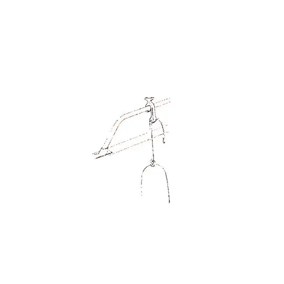 Fender hook black, 2 image