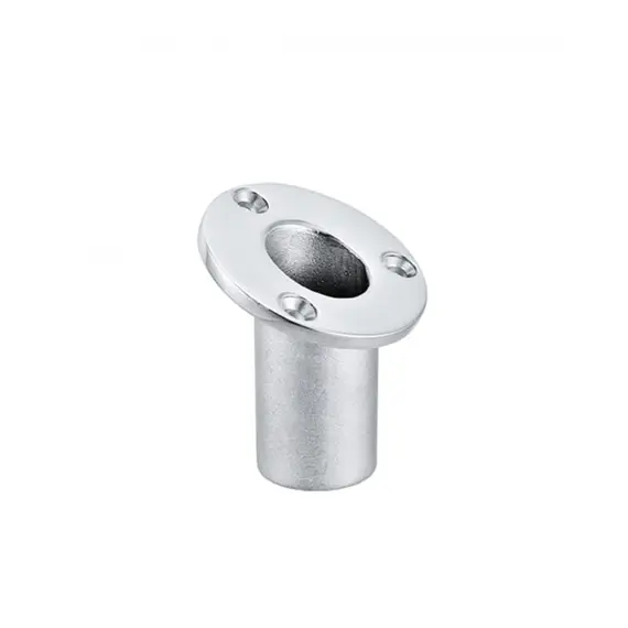 Flush Mount Flagpole Socket - 25mm, Diameter, mm: 25
