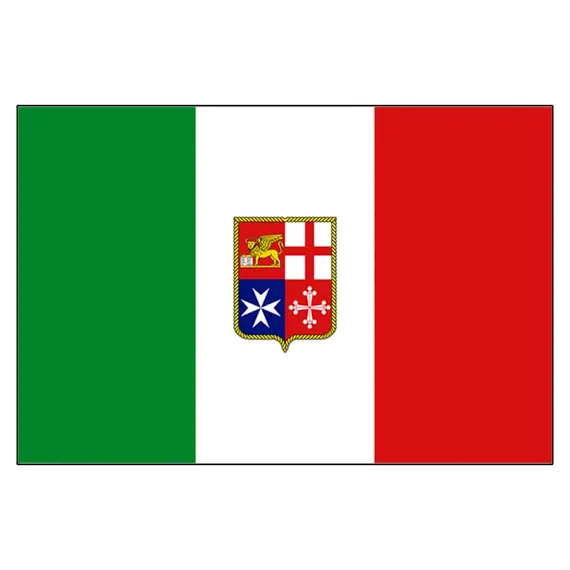 Drapeau Italien Auto-adhésif - 15x22cm