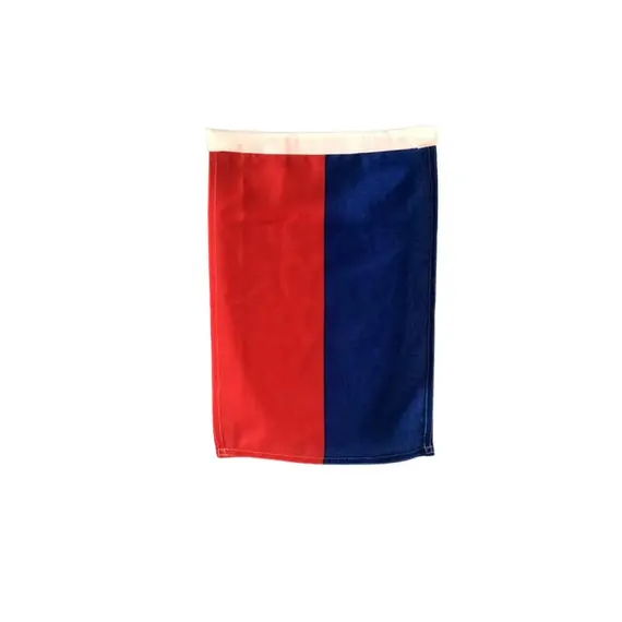 Drapeau de signalisation nautique - Lettre «E»