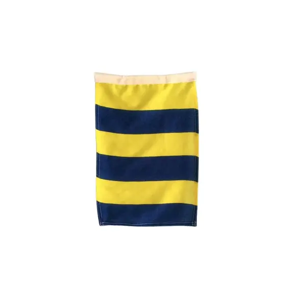 Drapeau de signalisation nautique - Lettre «G»