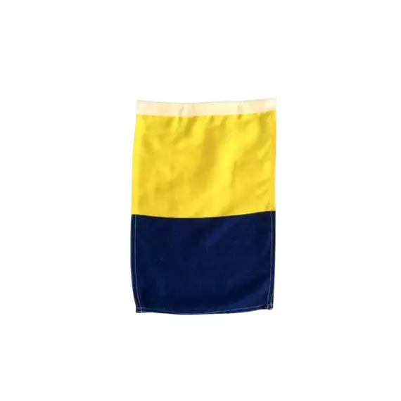 Drapeau de signalisation nautique - Lettre «K»