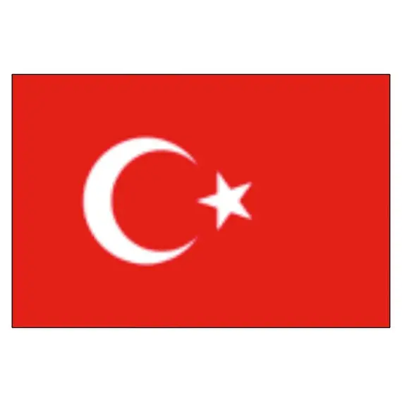 Drapeau de la Turquie - 30x45cm, Dimensions, cm: 30x45