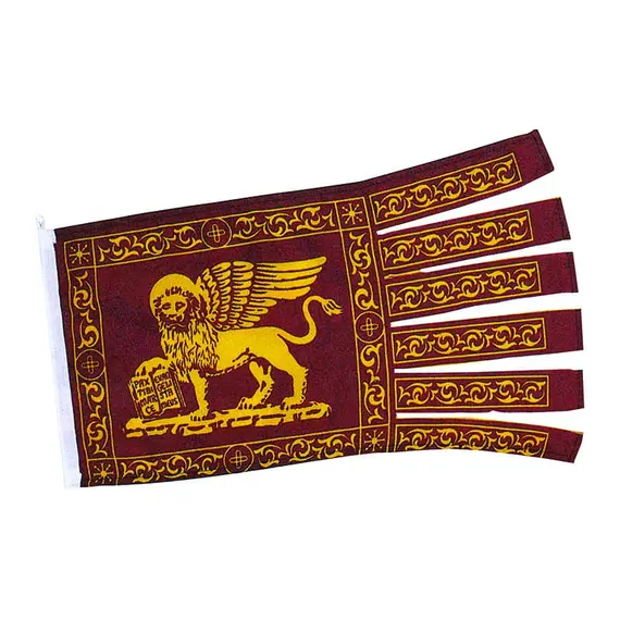 Drapeau de Venise - 12x24cm, Dimensions, cm: 12x24
