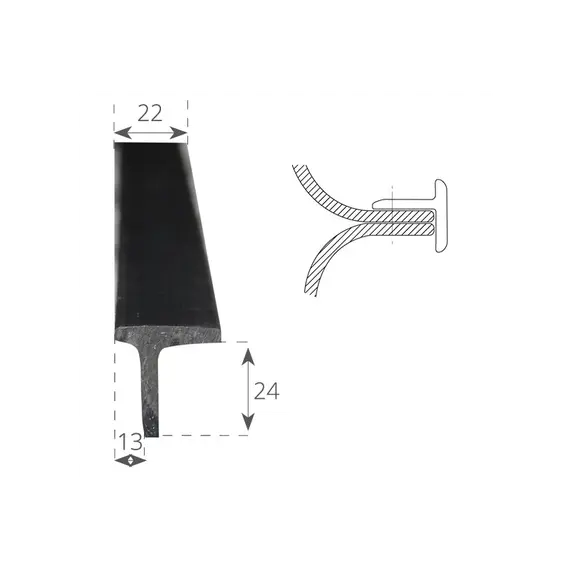 TEE T22 per L45, 2 image TEE T22 per L45, 2 image