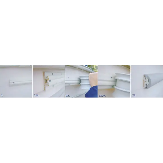 Radial 65 Profile - White - 16m, 3 image Radial 65 Profile - White - 16m, 3 image