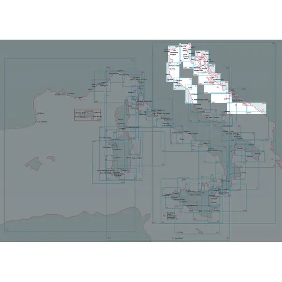Nautical Chart - From the Mouth of the Tronto to Ancona