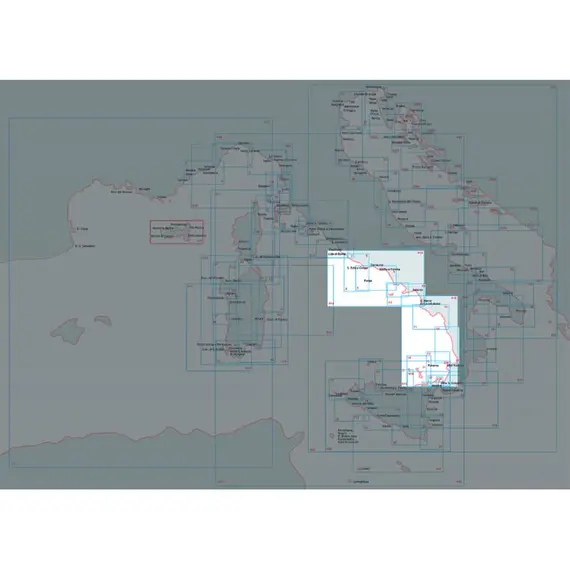 Carte nautique - De Punta Licosa à Diamante