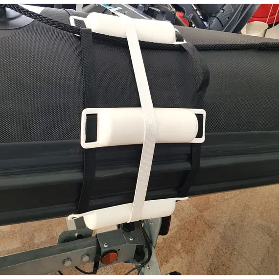 Blue navy half-moon fender, 2 image Blue navy half-moon fender, 2 image