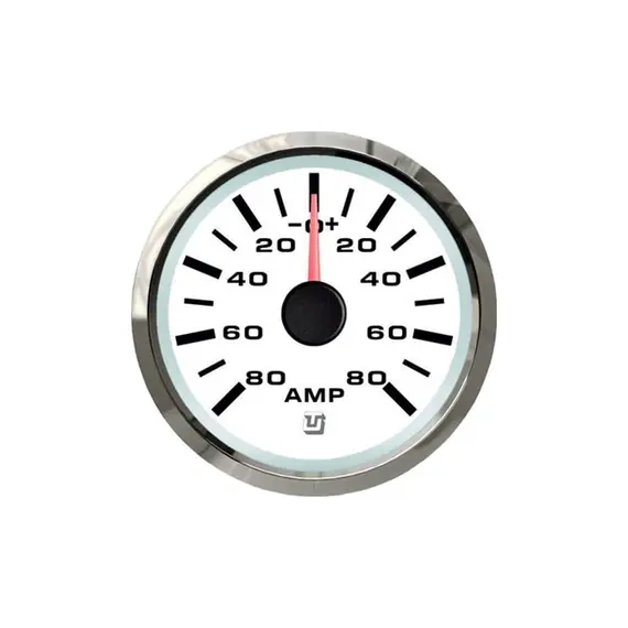 Amperometer with Shunt - Chromed, Color: Chrome