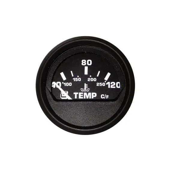 Coolant Temperature Display - 40-120 degreesC - Chromed, Color: Chrome, 2 image
