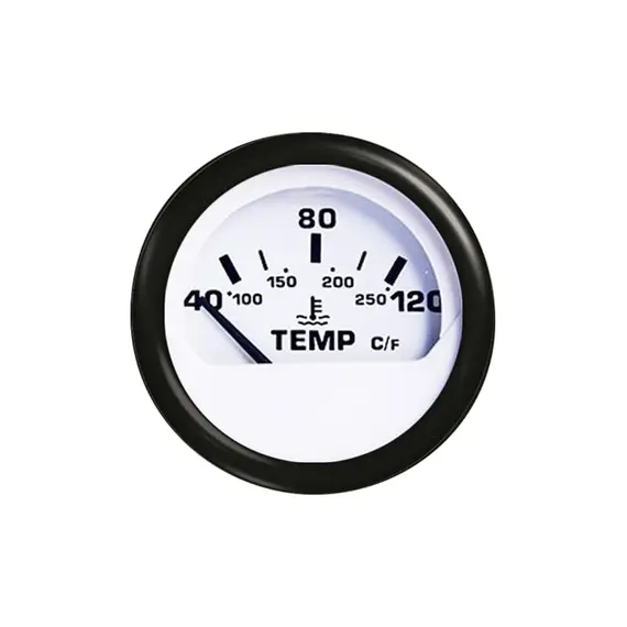 Coolant Temperature Display - 40-120 degreesC - White, Color: White