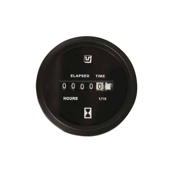 Hour Counter - Black, Color: Black