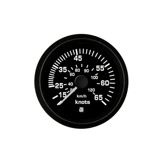 Speedometer - 65 Knots - Black, Color: Black