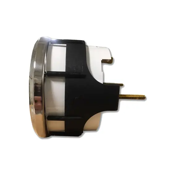 Speedometer - 70 Knots - 12V - Chromed, Color: Chrome, 2 image