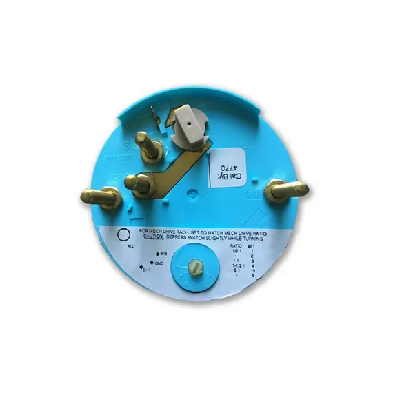 Tachometer with Hours Counter - 7000 RPM - 12V - Black, Color: Black, 3 image Tachometer with Hours Counter - 7000 RPM - 12V - Black, Color: Black, 3 image