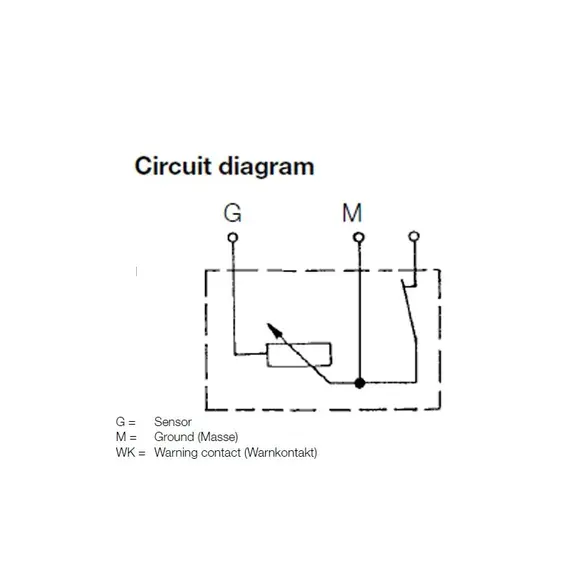 Capteur de pression d'huile moteur - 10 bars - 1/8-27 NPTF - Avec alarme à 0,8 bar, Max pressure, mbar: 10, Fil de discussion: 1/8" - 27 NPTF, 3 image Capteur de pression d'huile moteur - 10 bars - 1/8-27 NPTF - Avec alarme à 0,8 bar, Max pressure, mbar: 10, Fil de discussion: 1/8" - 27 NPTF, 3 image