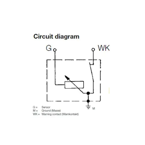Capteur de pression d'huile moteur - 10 bars - M10x1 - Avec alarme à 0,75 bar, Max pressure, mbar: 10, Fil de discussion: M10x1, 3 image Capteur de pression d'huile moteur - 10 bars - M10x1 - Avec alarme à 0,75 bar, Max pressure, mbar: 10, Fil de discussion: M10x1, 3 image